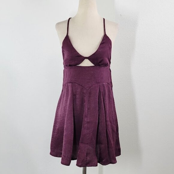 FREE PEOPLE good catch slip mini dress Sz XS NEW - Picture 2 of 8